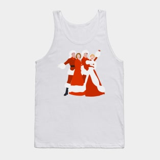 White Christmas Tank Top